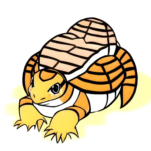 Eastern box turtle tattoo design idea