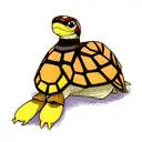 Eastern box turtle tattoo design idea