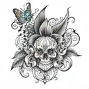 energetic, open, seductive, adaptable, lively tattoo design idea