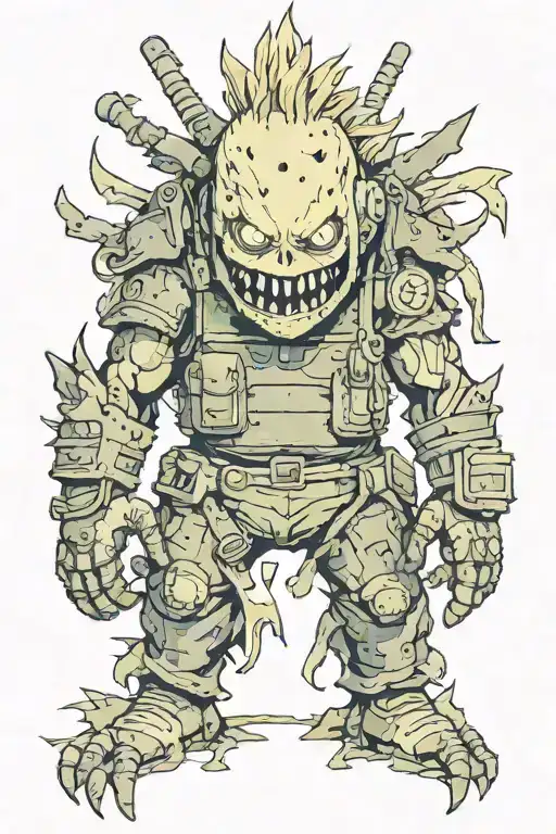 dorohedoro tattoo design idea