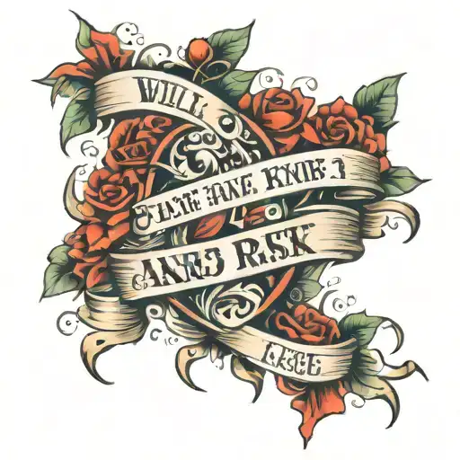 Quote   how will you know if you dont take the risk  tattoo design idea