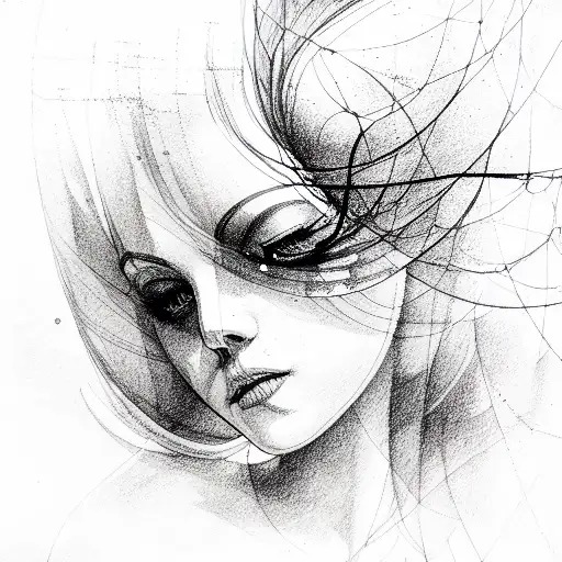 the nature of consciousness tattoo design idea