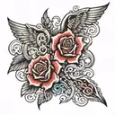 a sentence: " it's only after we've lost everything that we are free to do anything. things you own end up owning you. tattoo design idea