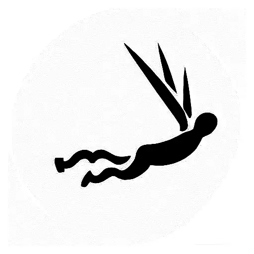 Icarus falling  tattoo design idea