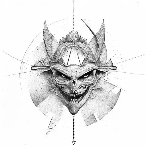 Icarus falling  tattoo design idea