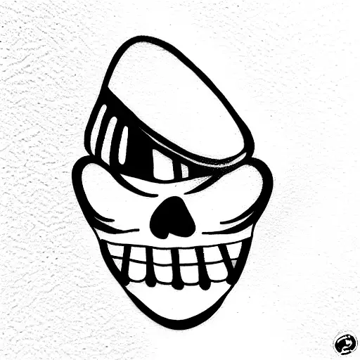 brook one piece tattoo design idea