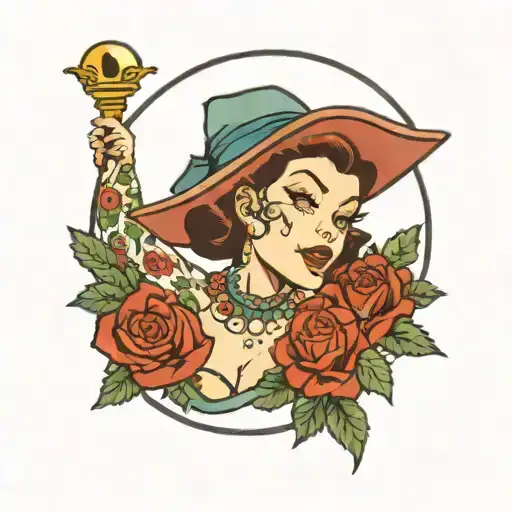 I got a need to find trouble when things are alright I pine for pain in the morning light And even with my baby sittin'  tattoo design idea