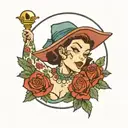 I got a need to find trouble when things are alright I pine for pain in the morning light And even with my baby sittin'  tattoo design idea