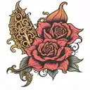 new beginnings releasing negativity and seeking abundance and happiness   tattoo design idea