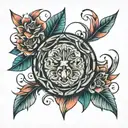 blankets tattoo design idea