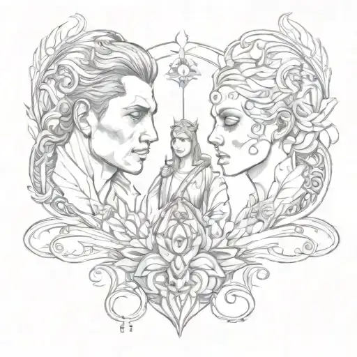 my brothers keeper  my sisters protector   tattoo design idea