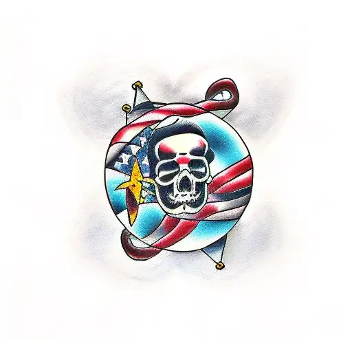 rest in peace dad  tattoo design idea
