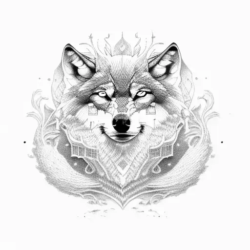 wolf in sheep's clothing  tattoo design idea