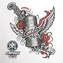 Capitals Stanley Cup tattoo design idea