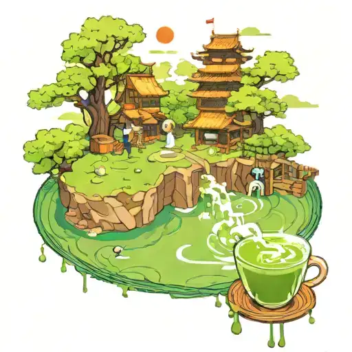 Matcha Pool Japanese