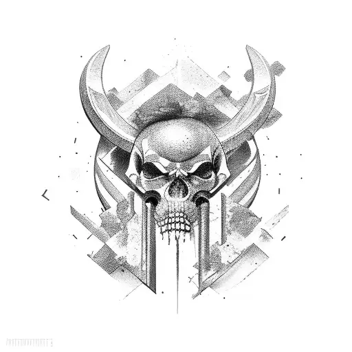 the god Hephaestus  tattoo design idea