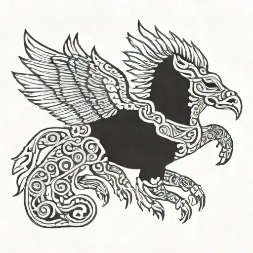 Assyrian tattoo design idea