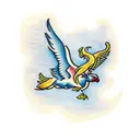  Flying Pegasus tattoo design idea