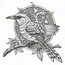 mockingbird inspired by the Eminem song tattoo design idea