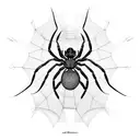Spider Humanoid Queen tattoo design idea