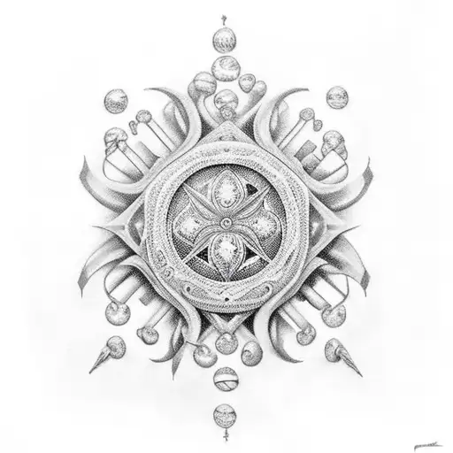 perlas ensangrentaka tattoo design idea