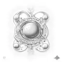 perlas ensangrentaka tattoo design idea