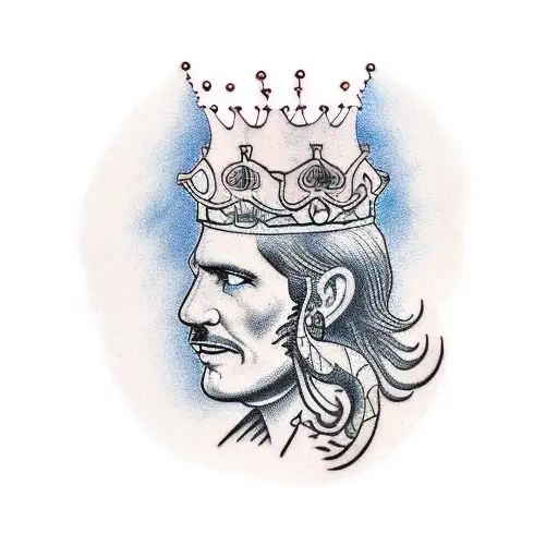 old school with snake river crown dove tattoo design idea