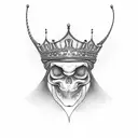 old school with snake river crown dove tattoo design idea