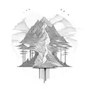 landslide by fleetwood mac tattoo design idea