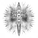 Ankh Symbol tattoo design idea