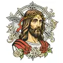 Jesus Christ  tattoo design idea