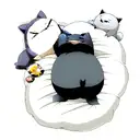 snorlax tattoo design idea