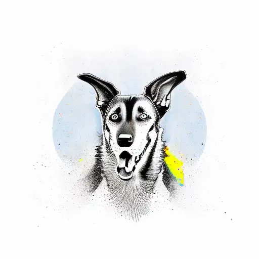 Belgian Malinois  tattoo design idea