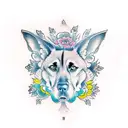 Belgian Malinois  tattoo design idea