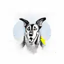 Belgian Malinois  tattoo design idea