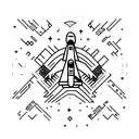 Space bound eminem  tattoo design idea