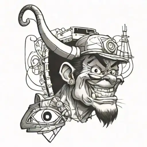 Powerline from Disney characters tattoo design idea