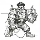 Powerline from Disney characters tattoo design idea