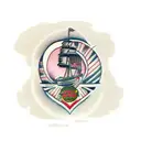 parthenon tattoo design idea