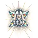 parthenon tattoo design idea