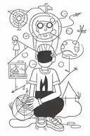 install the demo tattoo design idea