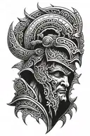 trojan design tattoo design idea
