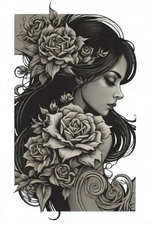 love fate tattoo design idea
