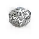 fire 2 dice tattoo design idea