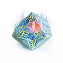 fire 2 dice tattoo design idea