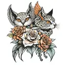 friendship of 3 tattoo design idea