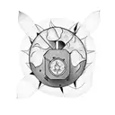 bomb tattoo design idea