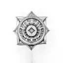 pantheon tattoo design idea