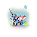 dumbo  tattoo design idea