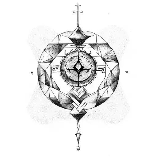 Virgo Aquarius Libra Astrological Tattoo tattoo design idea